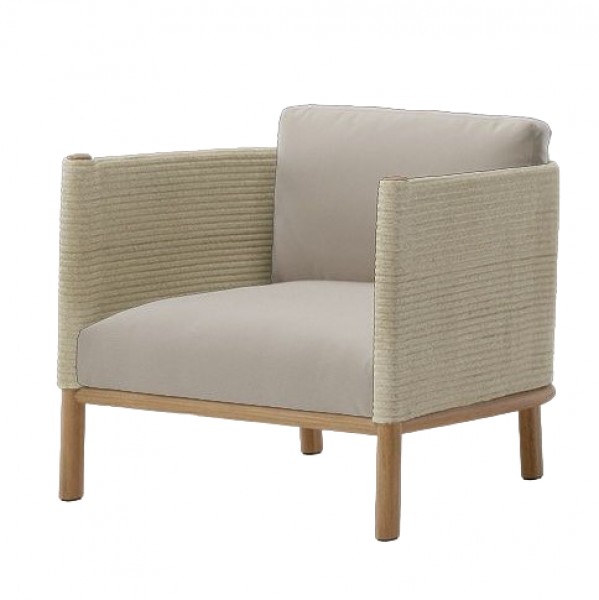 Outdoor Furniture Quick Dry - Одноместный диван из тикового дерева с