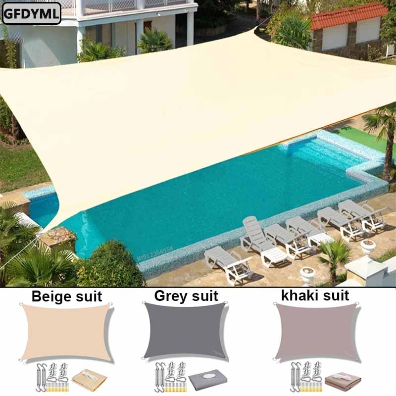 Sun Sail Shade - Водонепроницаемый солнцезащитный козырек, защитный козырек, тент,