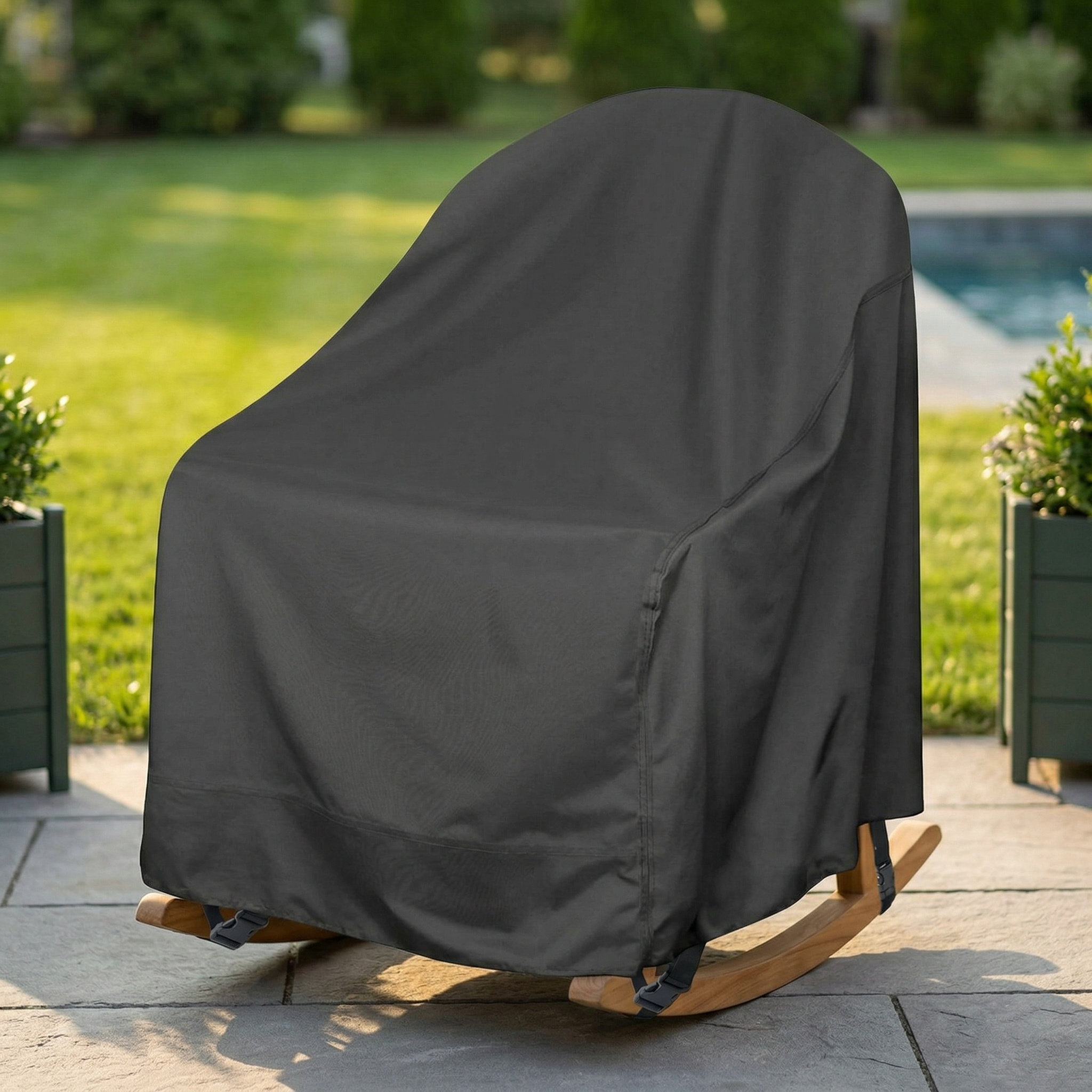 Outdoor Furniture With Covers - Чехол для уличного кресла-качалки, водонепроницаемый, прочный,
