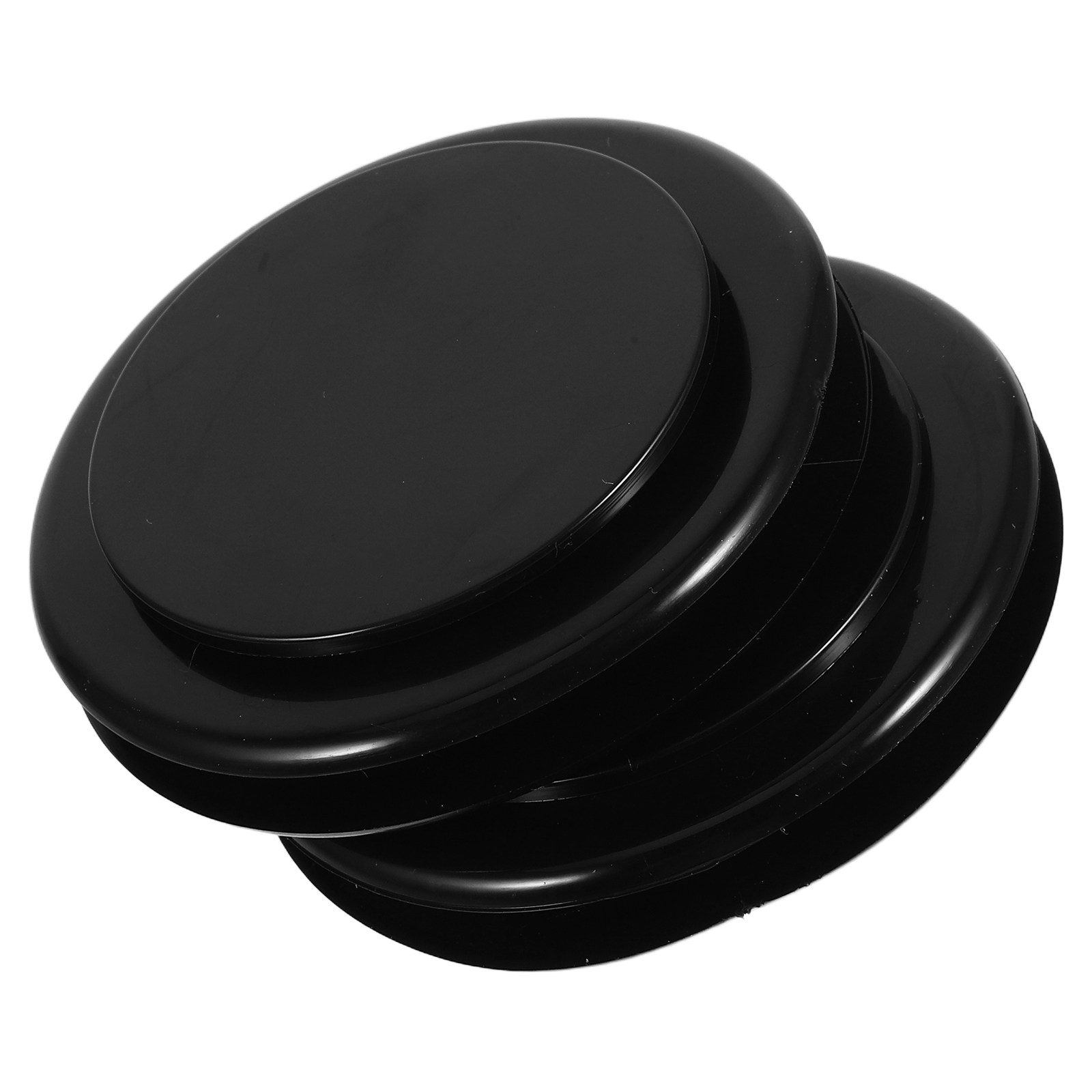 Outdoor Furniture Black - 2 комплекта черных кольцевых заглушек из