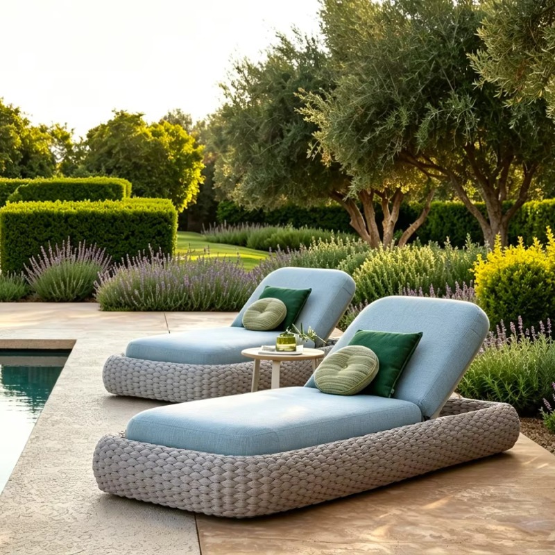 Шезлонг на заказ с алюминиевым – обзор и цена Outdoor Furniture Quick Dry