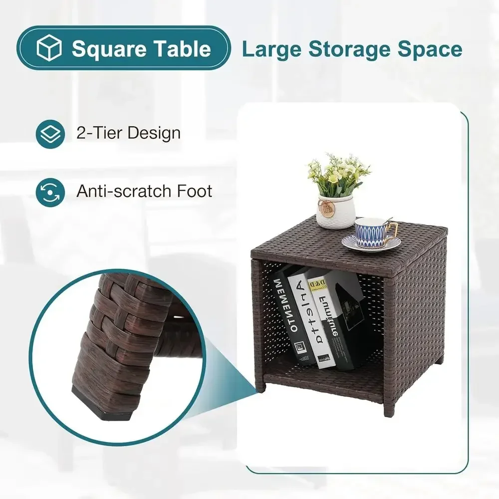 Комплект садовой мебели из 5 п – обзор и цена Outdoor Furniture With Storage For Cushions