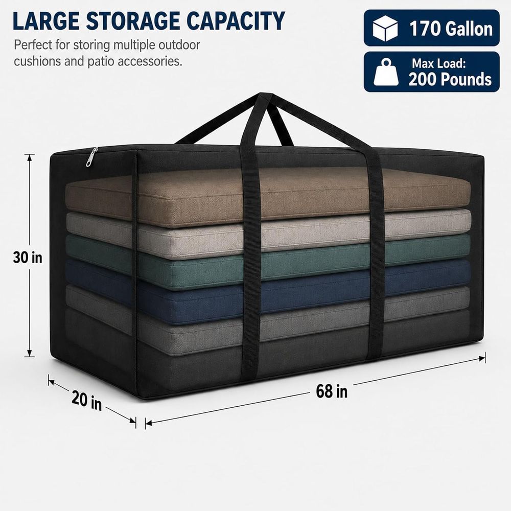 Сумка для хранения подушек для – обзор и цена Outdoor Furniture With Storage For Cushions