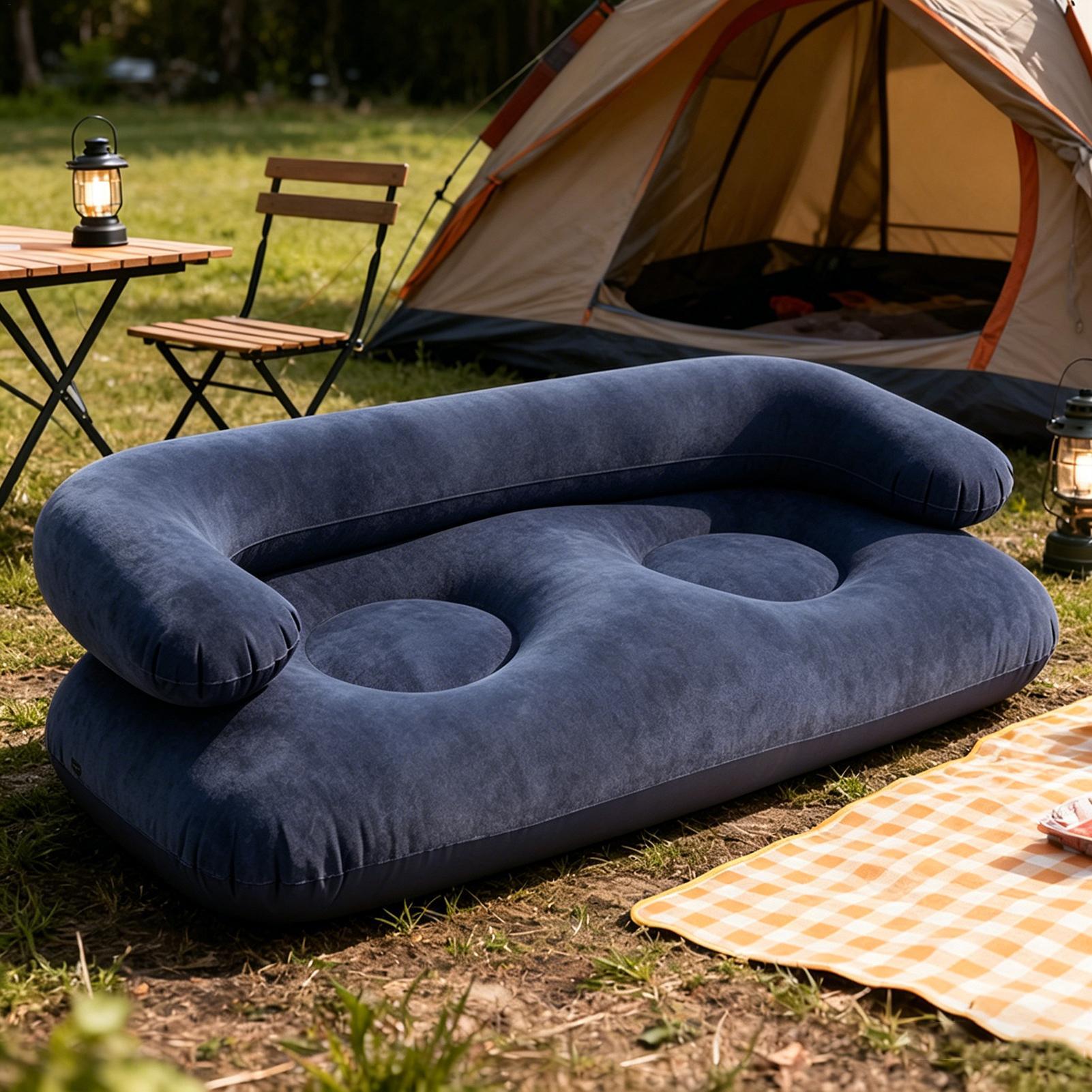 Надувной двухместный диван-кро – обзор и цена Outdoor Furniture European