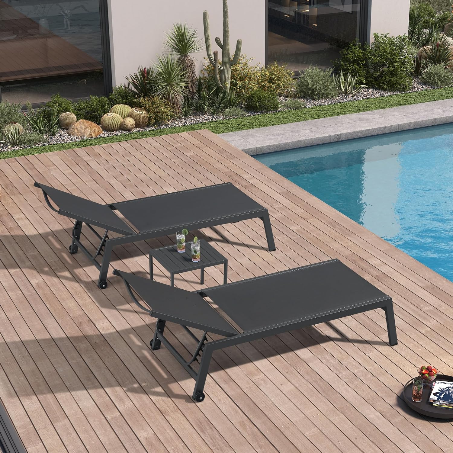 Широкое кресло для патио, 2 шт – обзор и цена Outdoor Furniture Quick Dry