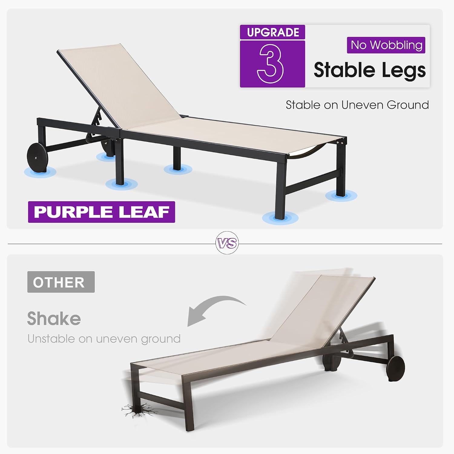 Набор уличных шезлонгов с коле – обзор и цена Outdoor Furniture Quick Dry