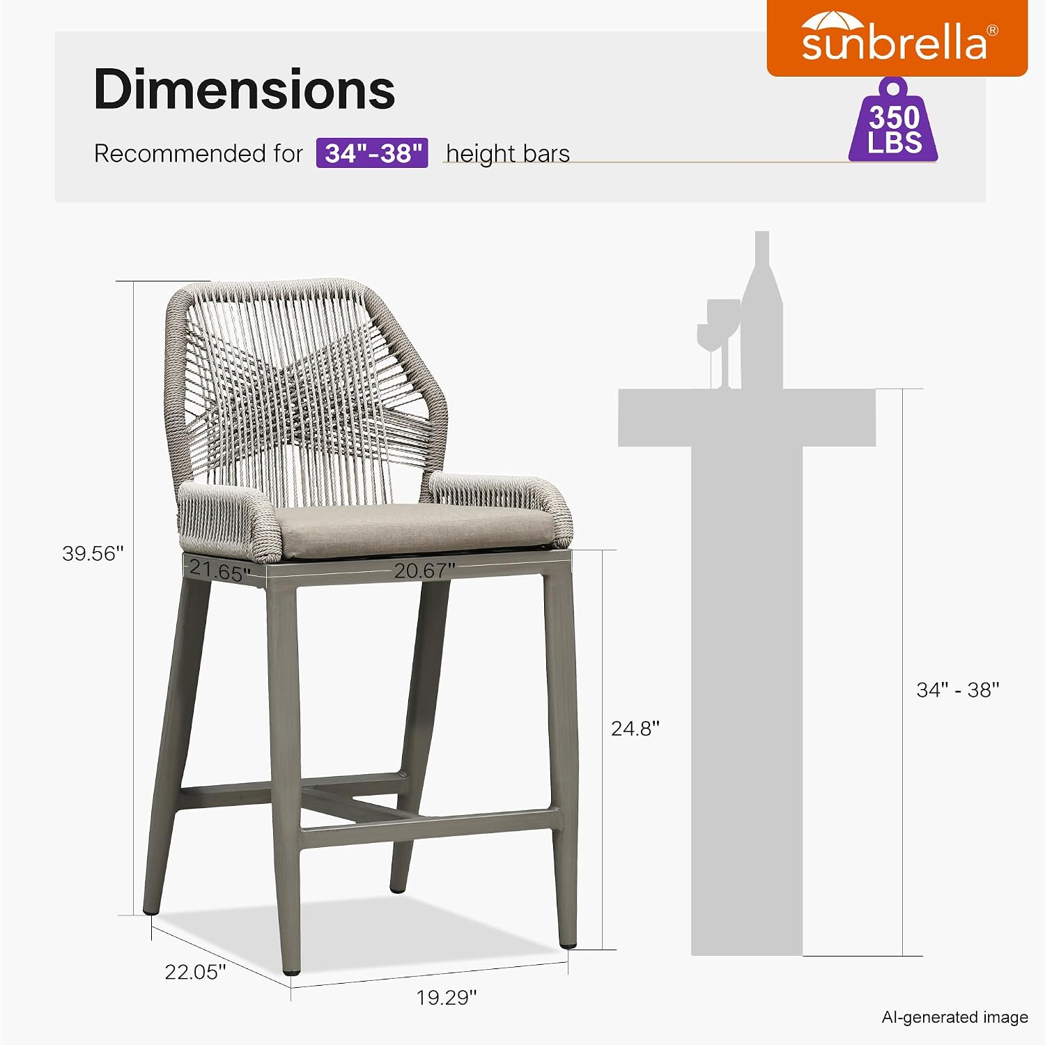 Барные стулья цвета тауп, 2 шт – обзор и цена Outdoor Furniture Quick Dry