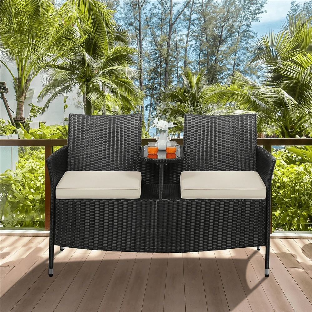 Премиум-комплект уличной мебел – обзор и цена Outdoor Furniture Black