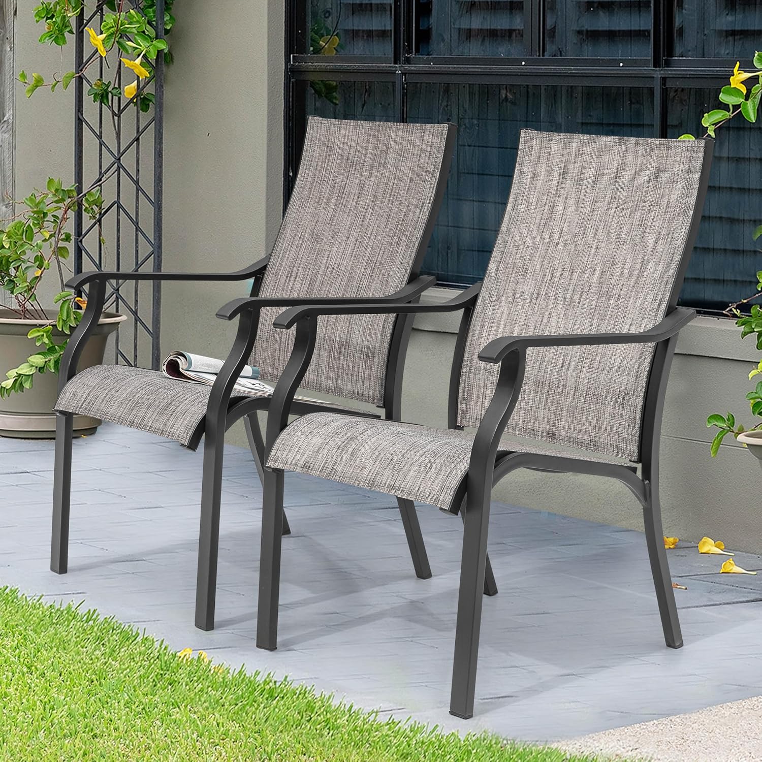 Уличный обеденный стул, 2 шт., – обзор и цена Outdoor Furniture Quick Dry