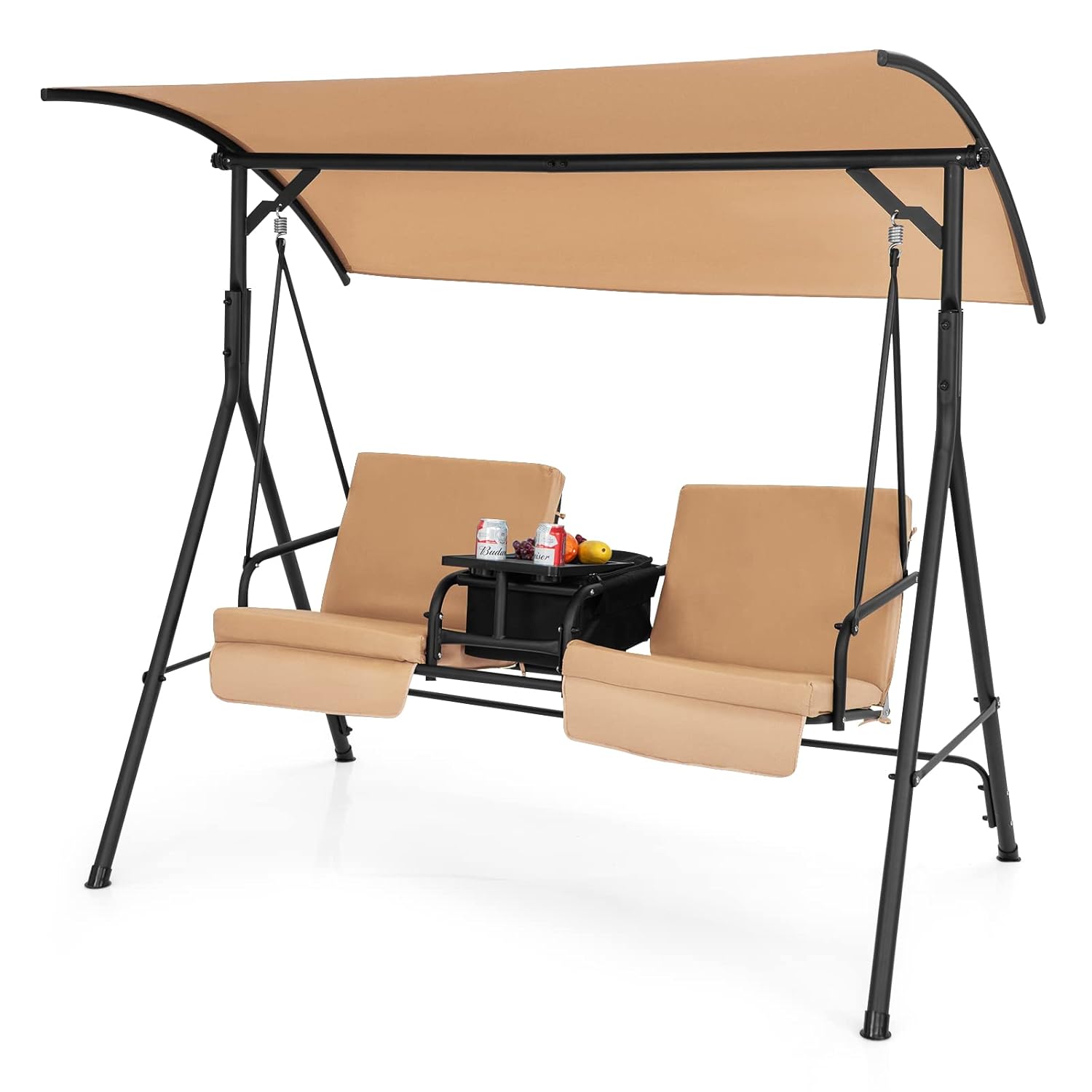 Двухместные садовые качели с о – обзор и цена Outdoor Furniture With Storage For Cushions