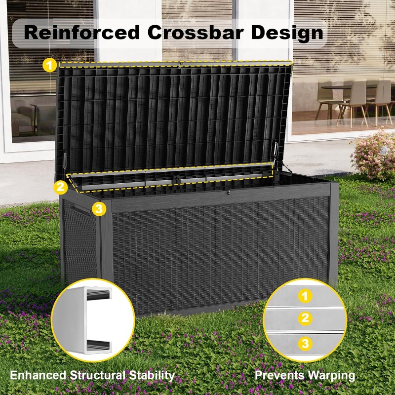Уличный ящик для хранения объе – обзор и цена Outdoor Furniture With Storage For Cushions