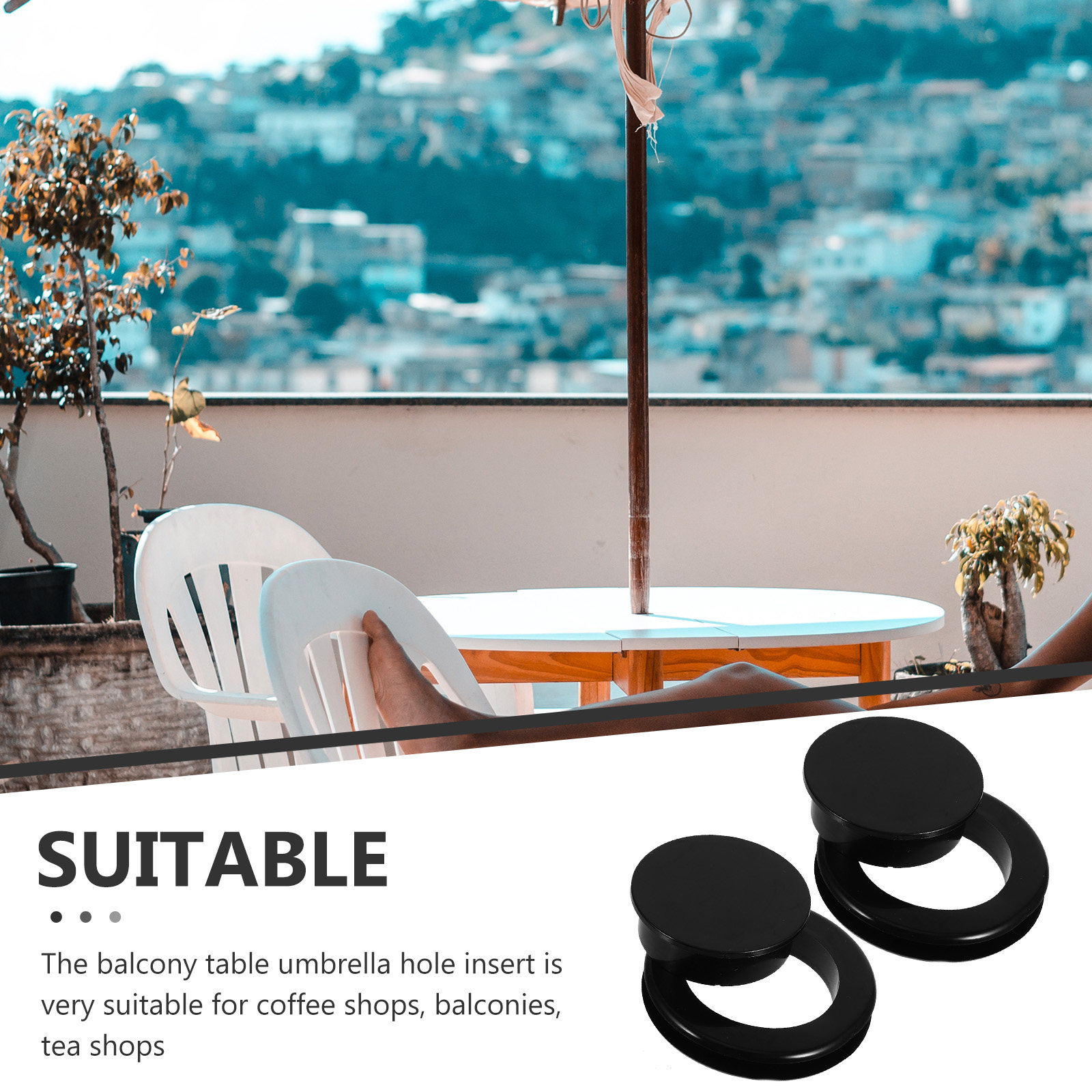 2 комплекта черных кольцевых з – обзор и цена Outdoor Furniture Black