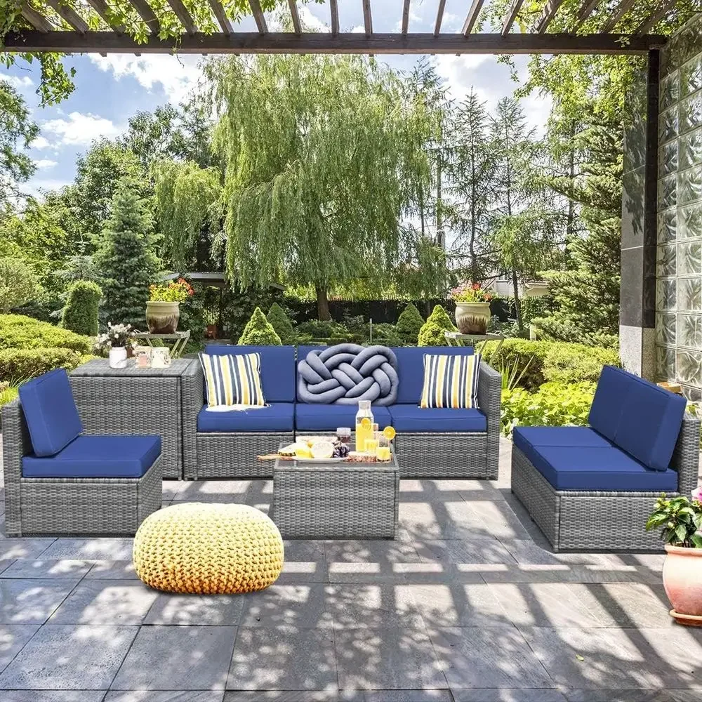 Комплект садовой мебели из 8 п – обзор и цена Outdoor Furniture With Storage For Cushions