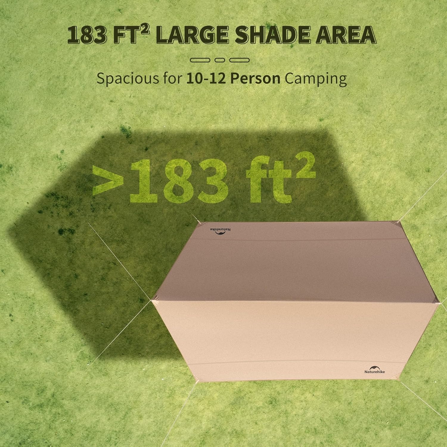 Палатка-тент Naturehike для ке – обзор и цена Sun Sail Shade