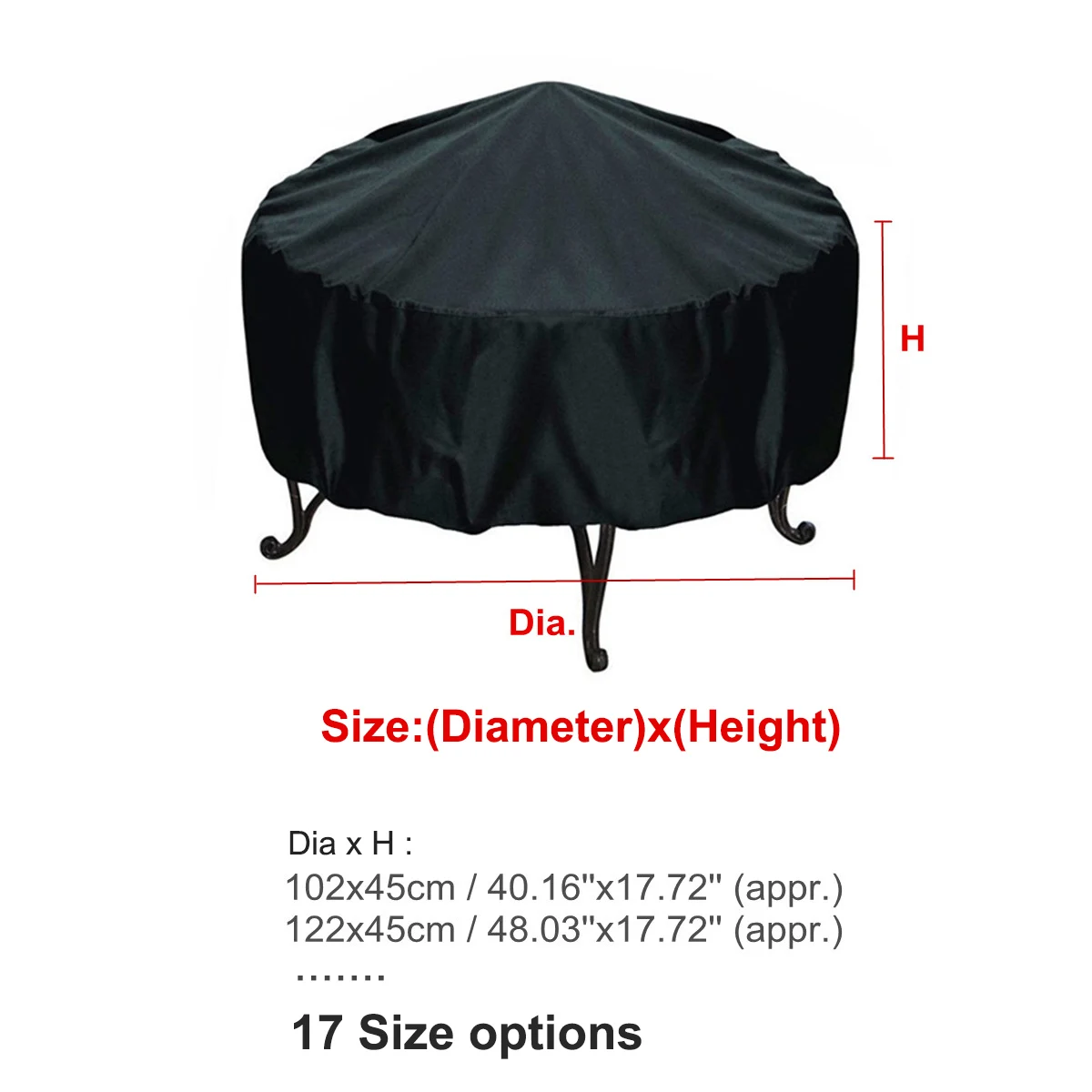 Водонепроницаемый чехол для ко – обзор и цена Outdoor Furniture Black